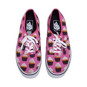 NEW Vans Late Night Authentic Limited Edition Sneakers Cupcakes MEN 8.5 WOMEN 10